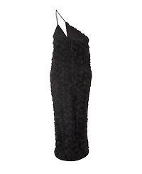 Quiz Plus Cut Out 3D Floral Maxi Dress