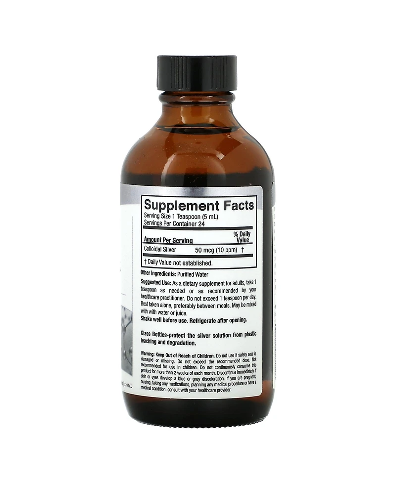 Nature's Answer Colloidal Silver 50 mcg (10 ppm)