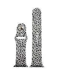 Olivia Pratt Cheetah Polka Dot Printed Silicone Apple Watch Bands