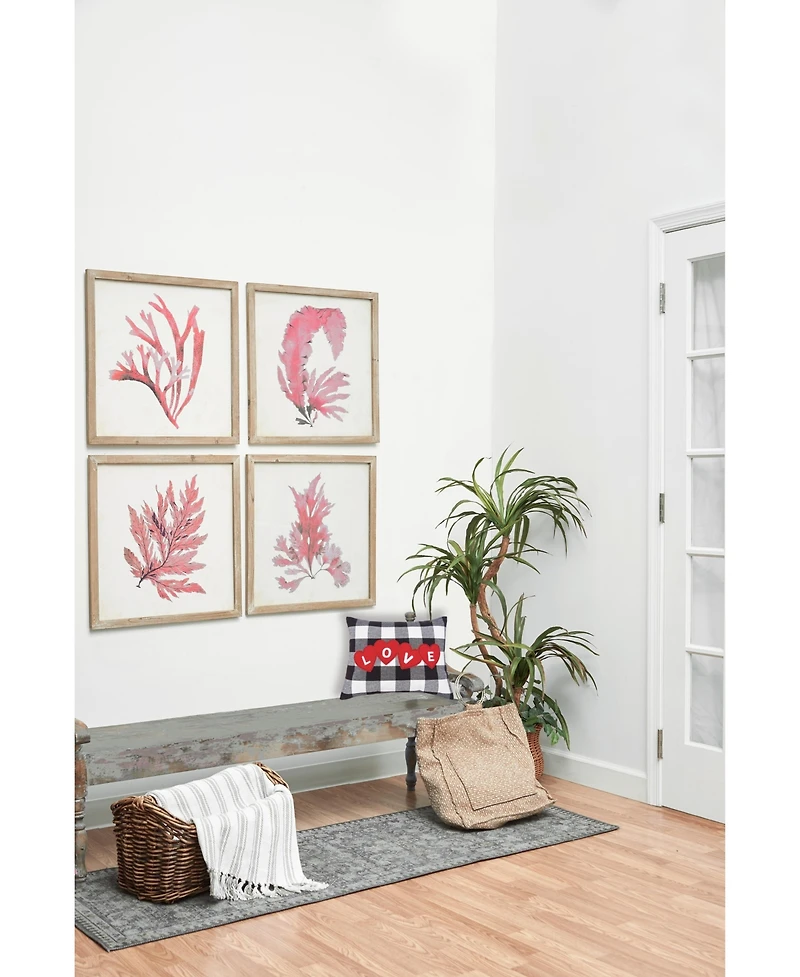 12" x 16" Valentine's Day "Love" Hearts Franklin Accent Throw Pillow