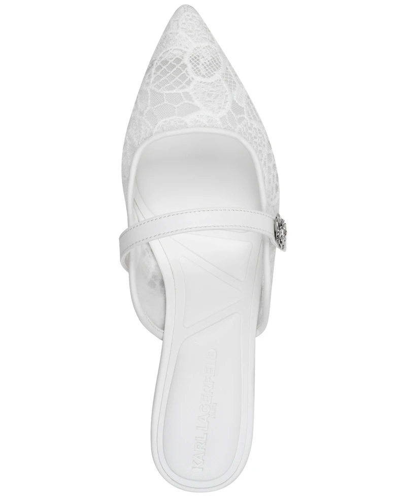 Karl Lagerfeld Paris Women's Vadyn Pointed-Toe Flats