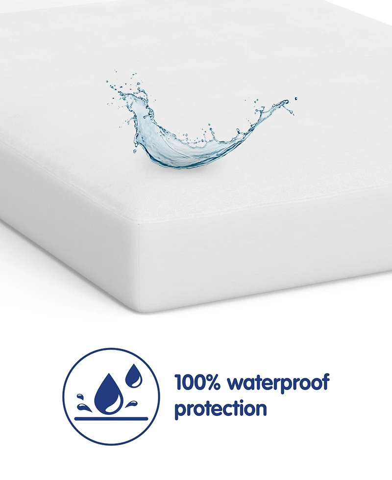 Vibe Premium Fitted Terry Cloth Waterproof Mattress Protector