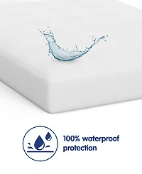 Vibe Premium Fitted Terry Cloth Waterproof Mattress Protector