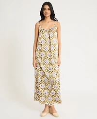 The Good Journey Women's Printed Racerback Maxi Dress