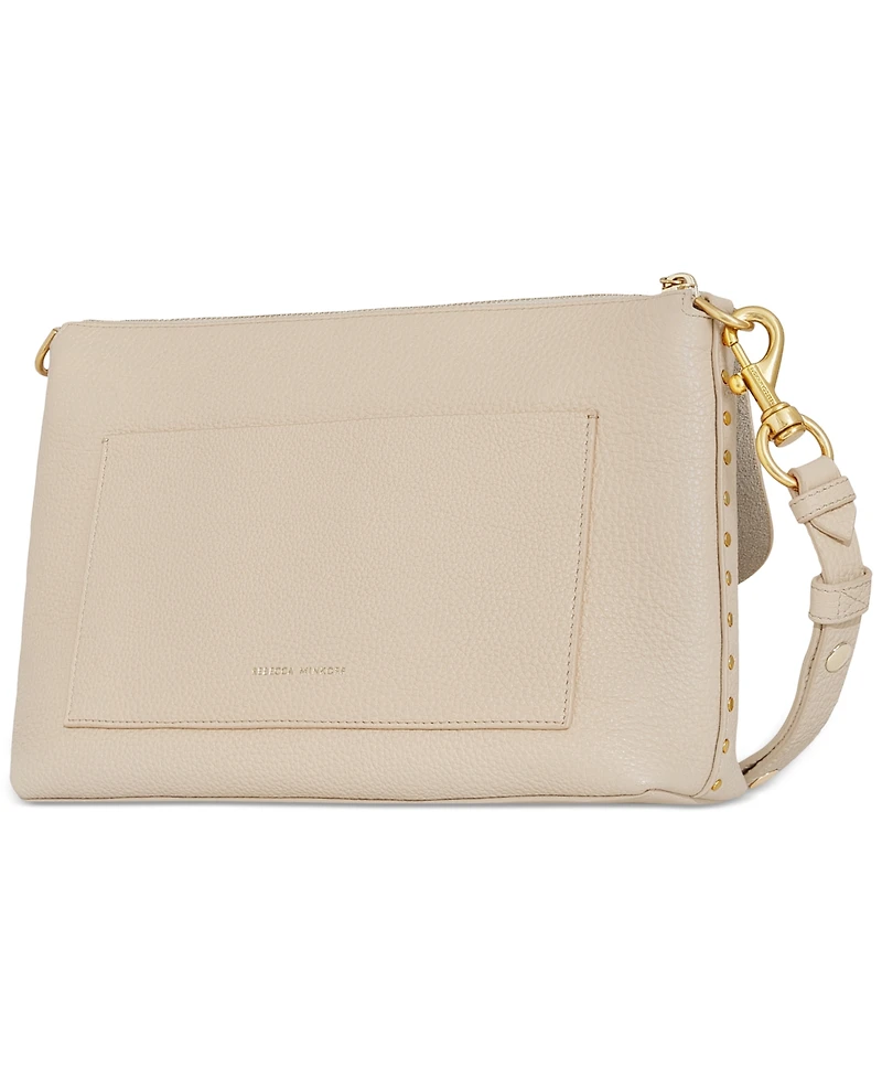 Rebecca Minkoff Darren Small Leather Top Zip Leather Shoulder Bag