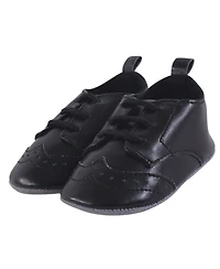 Little Treasure Baby Boys Cotton 3-Piece Layette Set with Footwear