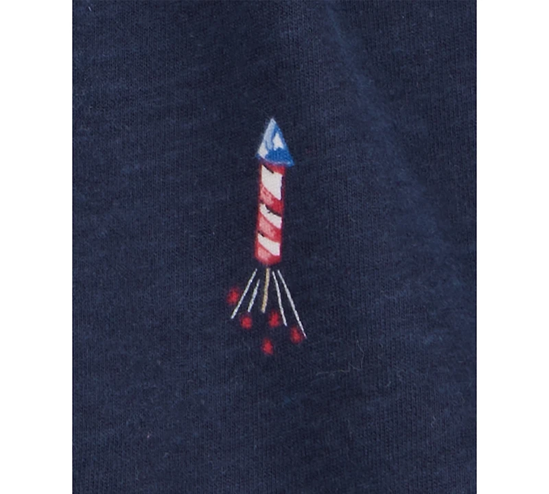 Carter's Toddler Girls 4th Of July Cotton Romper