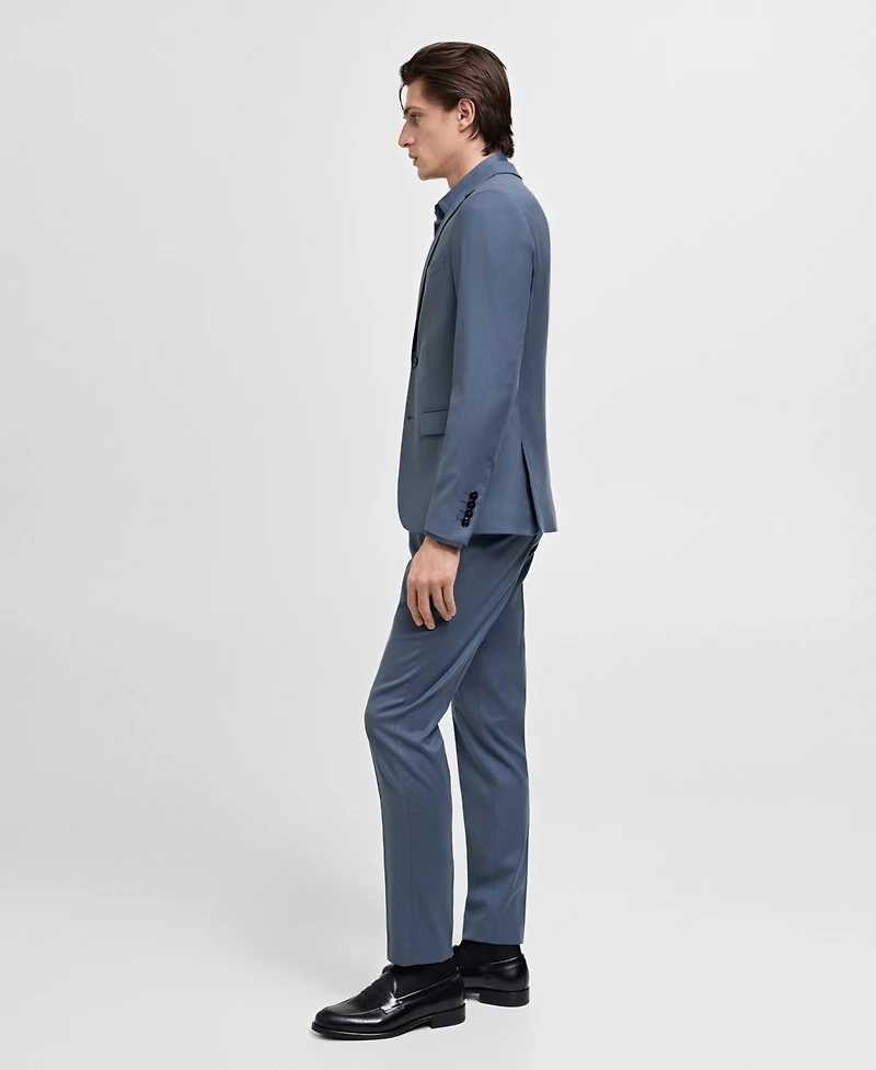 Mango Men's Super Slim-Fit Stretch Suit Pants