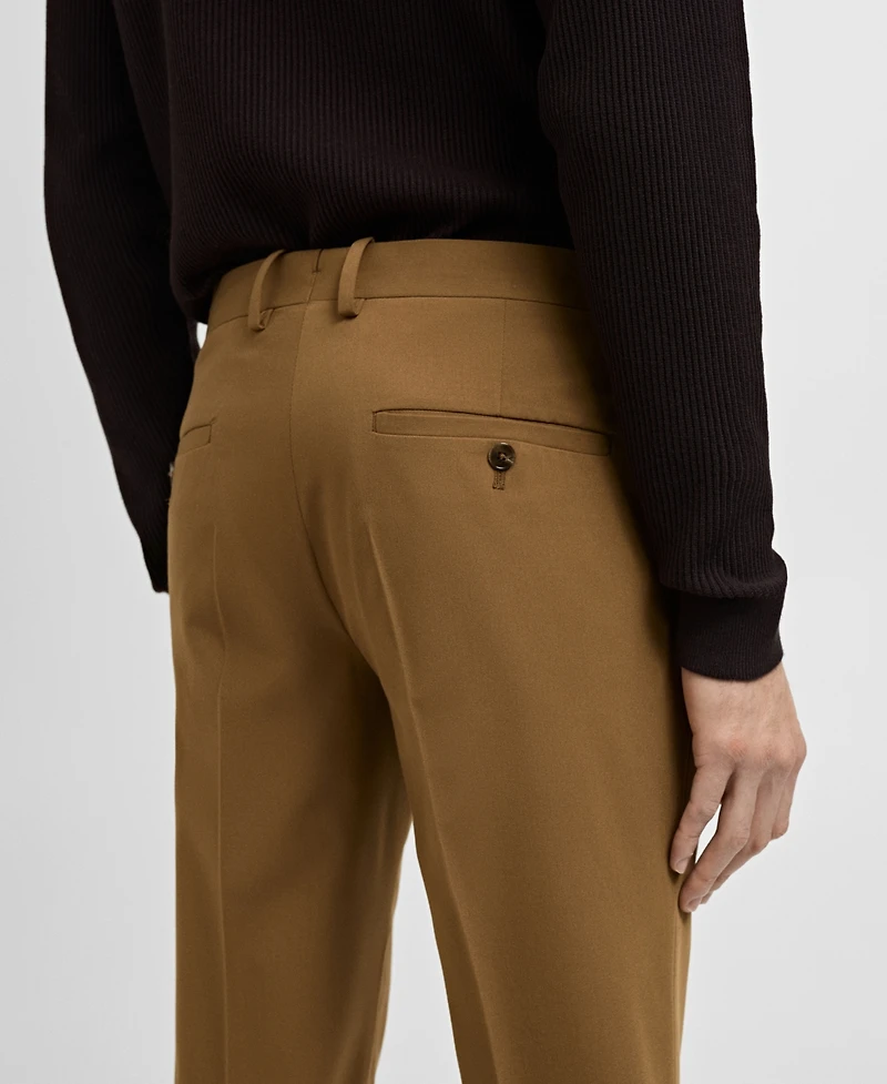 Mango Men's Super Slim-Fit Stretch Suit Pants