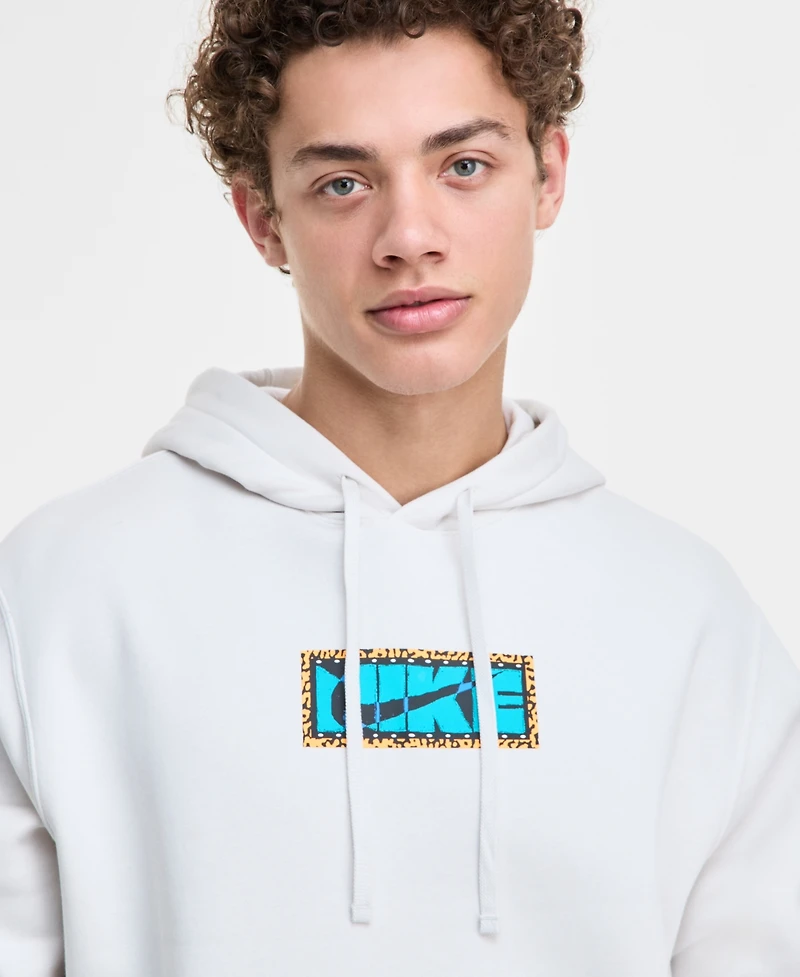 Men's Club Fleece Pull-Over Logo Hoodie