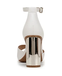 Naturalizer Women's Malia Block Heel Open Square Toe Platform Sandals