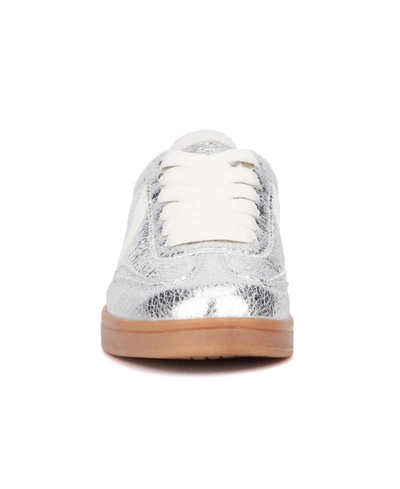 Olivia Miller Little Girls Shimmer Low Top Sneakers