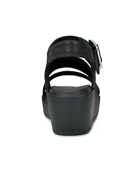 Rockport Women's Anala Strappy Open Toe Casual Wedge Sandals