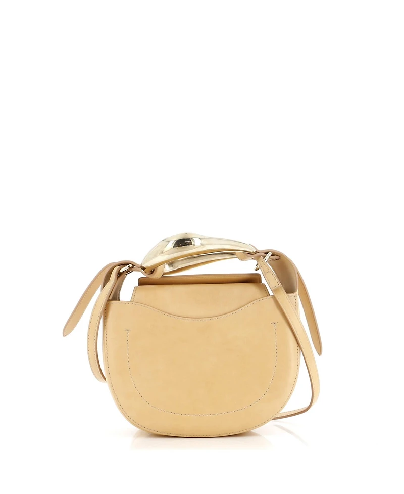 Pre-Owned Chloe Small Kiss Purse Bag Leather
