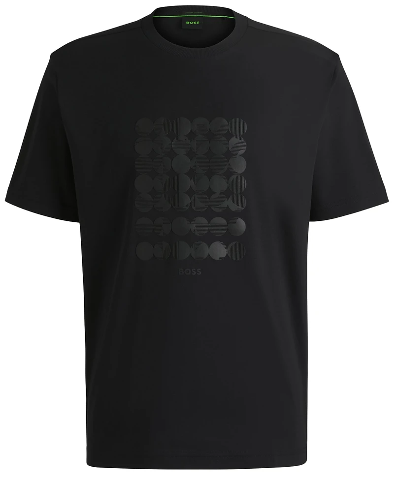 Boss by Hugo Men's Interlock Cotton Regular-Fit T-Shirt
