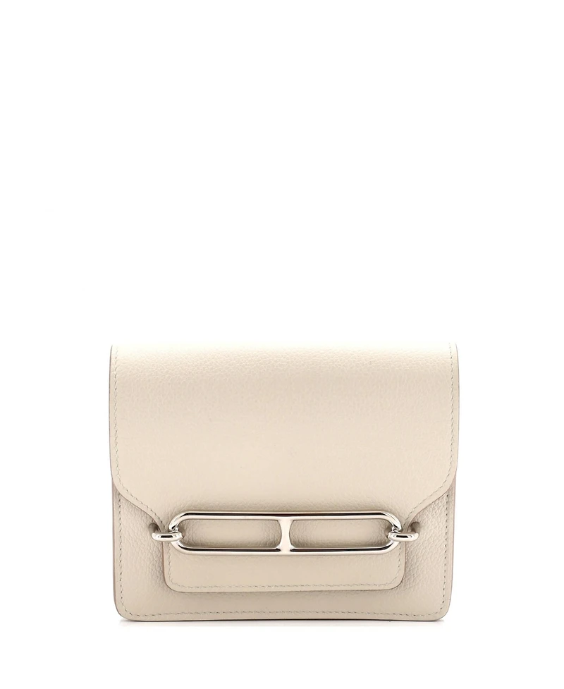 Pre-Owned HERMES Roulis Slim Wallet Evercolor