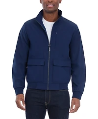 Michael Kors Men's Solid-Color Stand-Collar Hipster Jacket