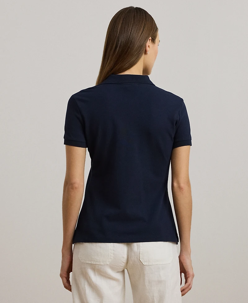 Lauren Ralph Petite Stretch Polo