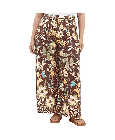 City Chic Plus Florence Placement Pant