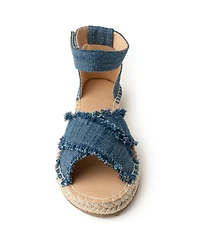 Minnetonka Women's Pemma Ankle Strap Espadrille Sandals
