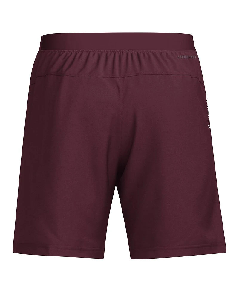 Adidas Men's Maroon Texas A M Aggies Designed for Training Aeroready Shorts