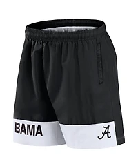 Fanatics Men's Black Alabama Crimson Tide Elements Intensity Woven Shorts