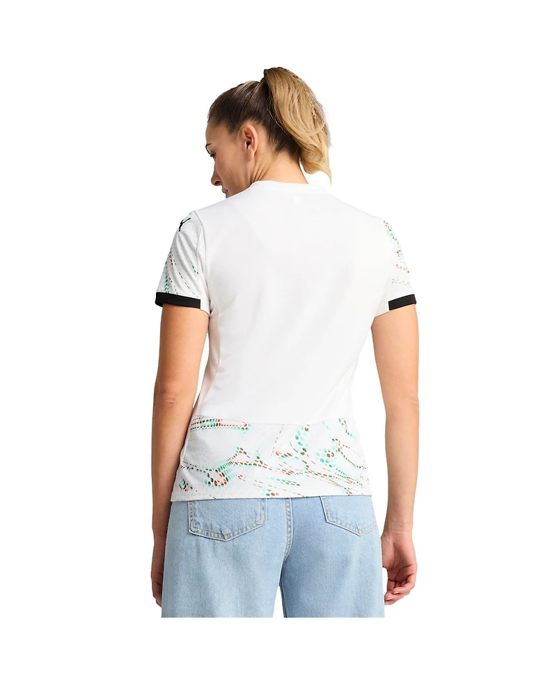 Puma Women's White Portugal National Team 2025 Away Replica Jersey