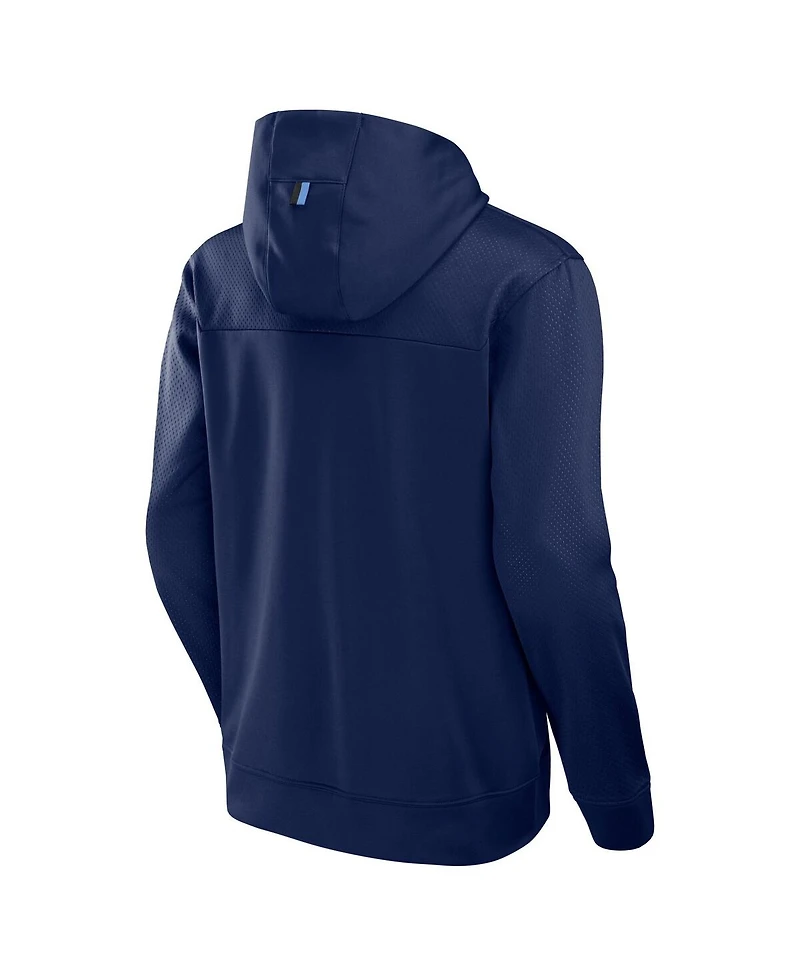 Fanatics Men's Navy Memphis Grizzlies Reserve Defender Pullover Hoodie