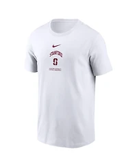 Nike Men's White Stanford Cardinal On-Court Basketball T-Shirt