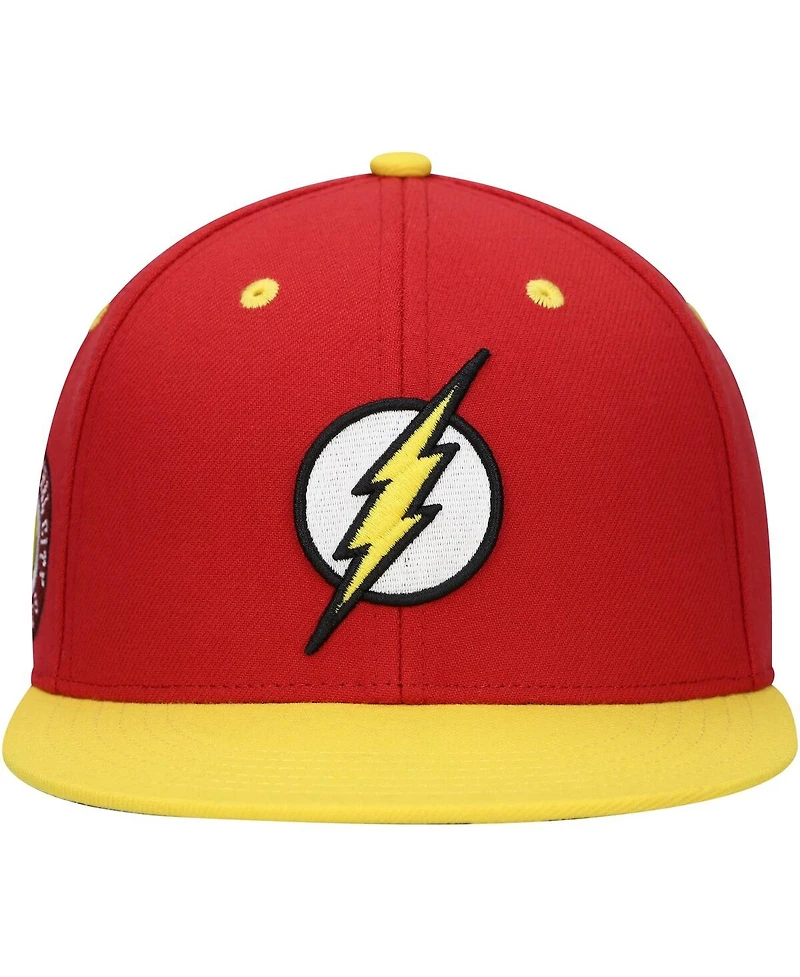 Lids Youth Red Flash Comic Undervisor Snapback Hat