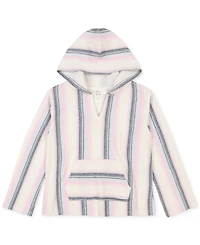 Roxy Big Girls Daydreamin Striped Terry Baja Hoodie