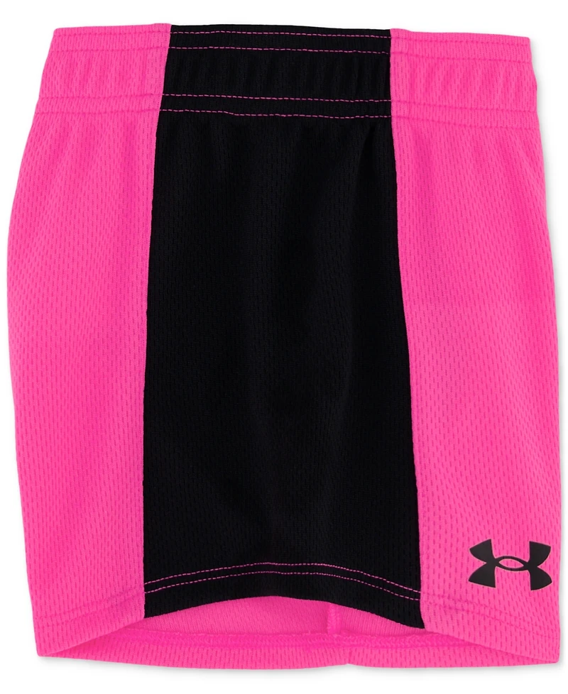 Under Armour Toddler & Little Girls T-Shirt Mesh Shorts, 2 Piece Set