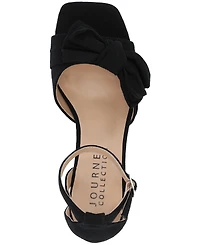 Journee Collection Women's Zevi Block Heel Dress Sandals