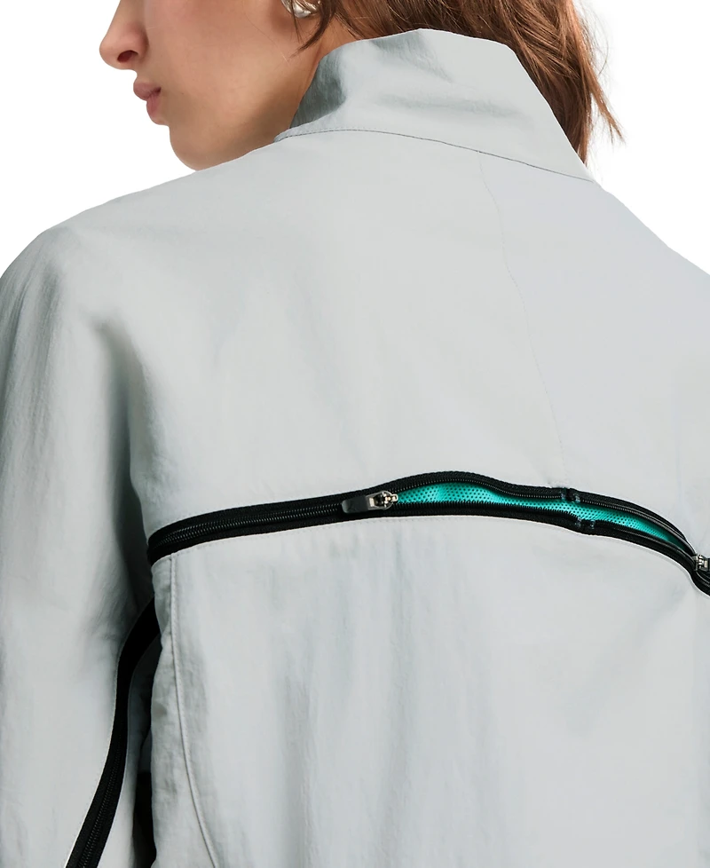 Puma Women's Dare to Oversized Zip-Off Woven Jacket