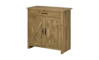 Kitchen Storage Cabinet and Sideboard with Doors and Shelves for Organized Storage