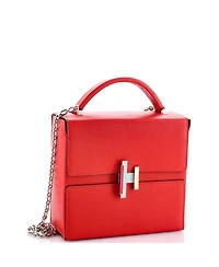 Pre-Owned HERMES Cinhetic Top Handle Bag Chevre Mysore