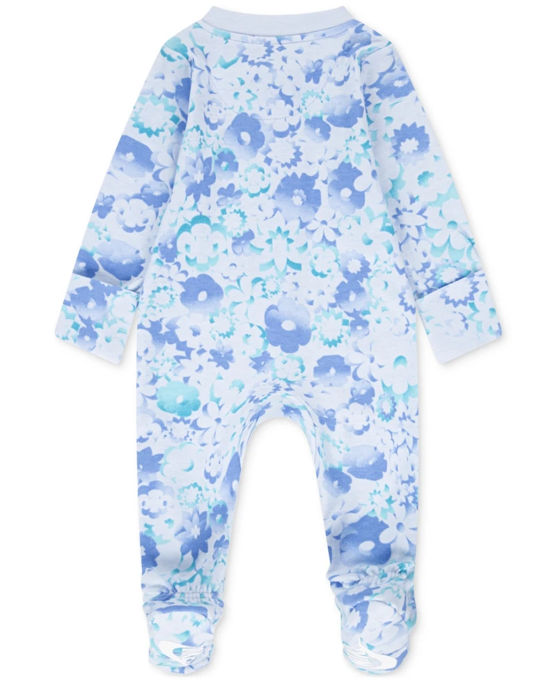 Nike Baby Girls or Boys Printed Footed Coverall