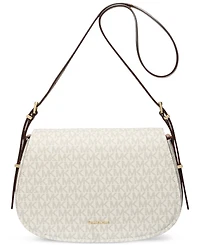 Michael Michael Kors Lydia Small Monogram Flap Messenger