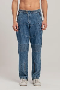 Pcfg Men's Free Heaven Motorcycle Jeans