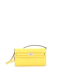 Pre-Owned HERMES Kelly To Go Wallet Evercolor