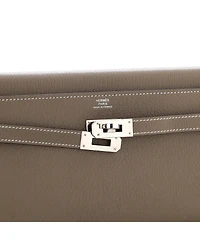 Pre-Owned HERMES Kelly To Go Wallet Chevre Mysore