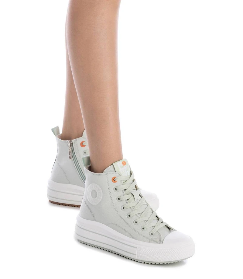Refresh Collection Women's Casual Canvas High Top Sneakers By Xti