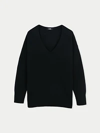 Gobi Cashmere Women's Relaxed-Fit V-Neck Sweater