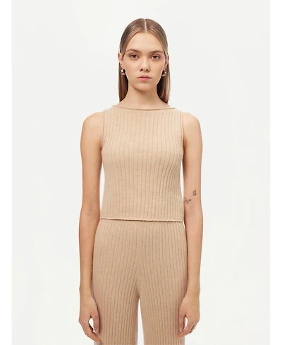 Gobi Cashmere Women's Crop Top