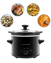 Elite Cuisine 2 Quart Compact Slow Cooker