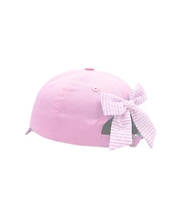 Bits & Bows Girls Pony Bow Baseball Hat