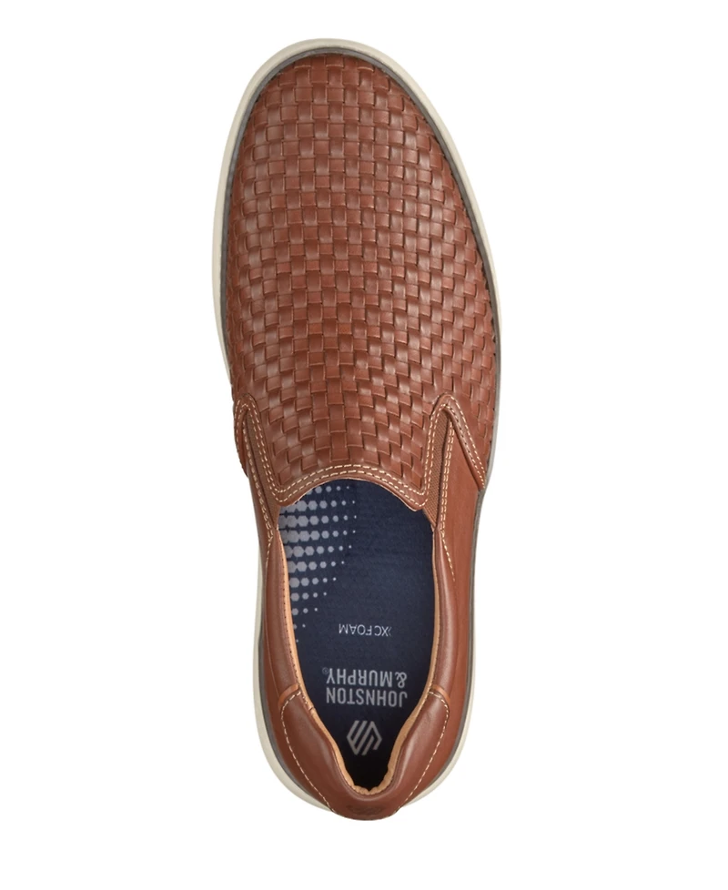 Johnston & Murphy Men's McGuffey 2 Woven Slip On Sneaker