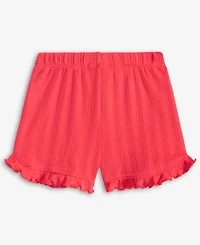 First Impressions Baby Girls Pointelle Shorts, Exclusively at Macy's