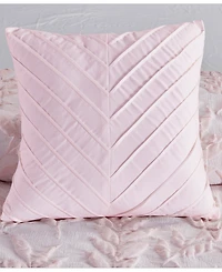 Rachel Roy Jacquard Puckered Botanical -Pc. Comforter Set