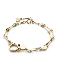 Olivia Burton Honeycomb Classic Gold Tone Bracelet